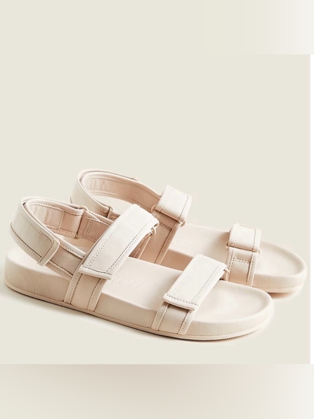 J. Crew Marlow sandal, size 8.5, Dusty Shell color
